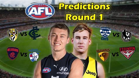 afl round 1 tips 2023.